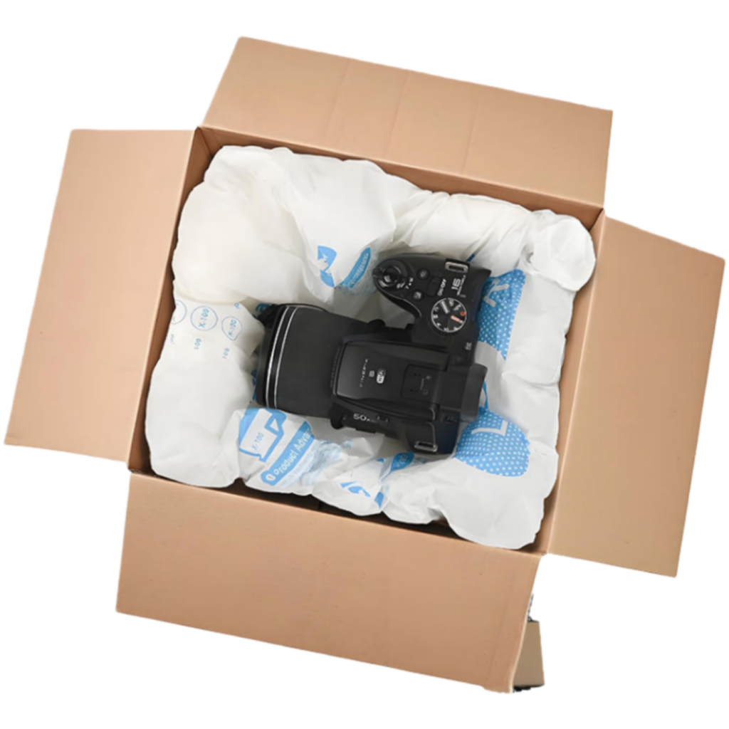 Расширяющаяся пенопластовая упаковка